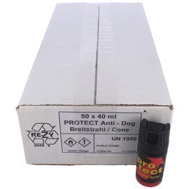 KKS ProTect Anti-Dog Pepper Spray 40ml, Cone (01440-C)